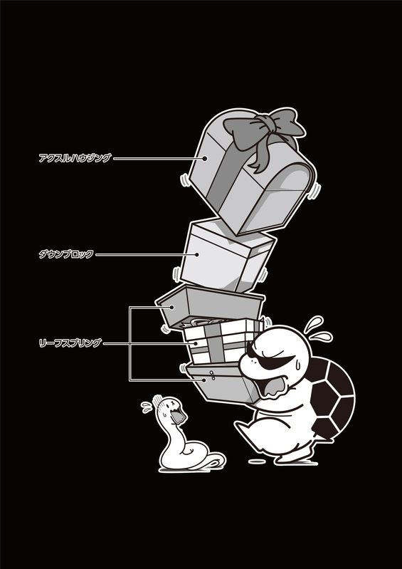 アクスルパワーブレース SUB01H - Genb（玄武）ハイエース用カスタム
