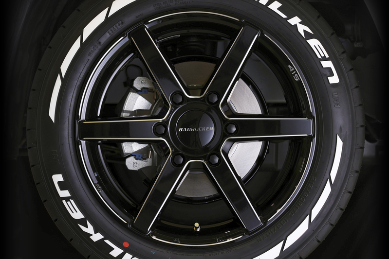 玄武　ドラムカバー　ハイエース スタイリッシュドラムカバー WCD01GH - Genb（玄武）ハイエース