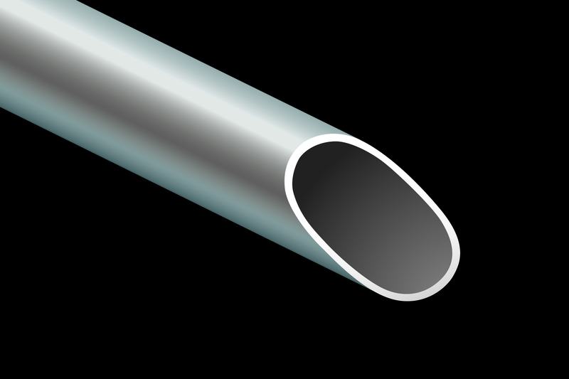 φ42中空スチールパイプを採用。粉体塗装＋クリアコートを施すことで軽量＆高剛性に加えて耐腐食性にも配慮。