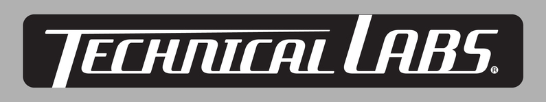 『Technical Labs』 ステッカー ［270ミリ Black×White］ ST270TLK