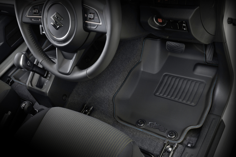 アクティブ3Dフロアマット Blue Stitch OMA02BJ - Genb（玄武）JIMNY