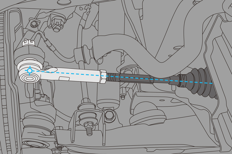 ■純正タイロッドエンド
